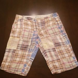 American Eagle Plaid shorts